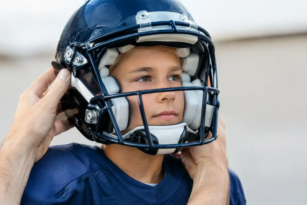 Football Helmet Padding for Youth That Fits Right