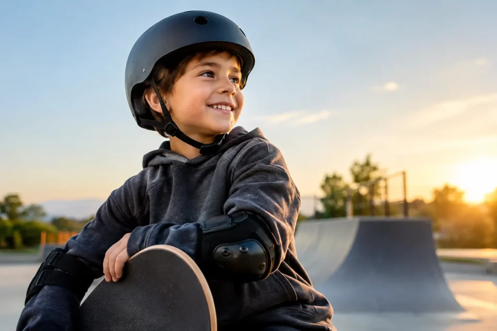 Action Sports Head Gear for Kids Who Go Big