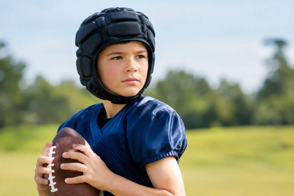 Concussion Protection Gear for Young Athletes
