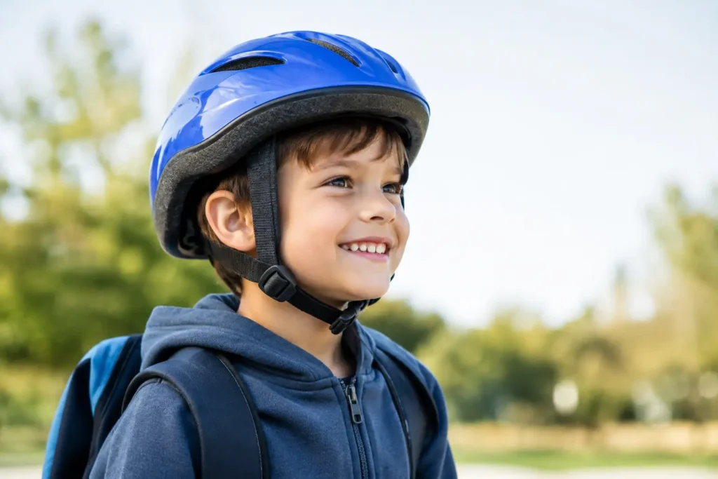 What Is Supplemental Helmet Protection for Kids?